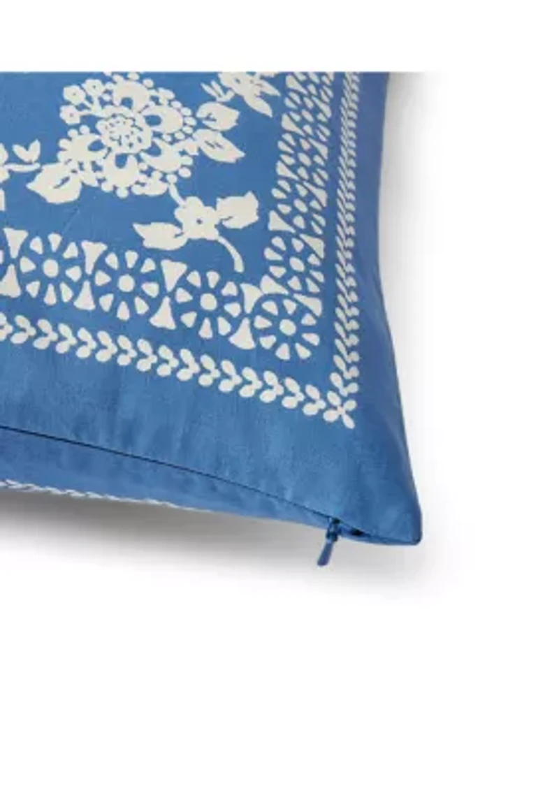 Kylah Bandanna Throw Pillow