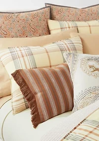 Jackson Embroidery Throw Pillow