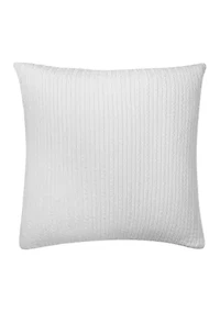Delphine Cable-Knit Throw Pillow