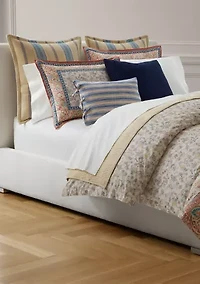 Bering Paisley Cotton Percale Full/Queen Duvet Cover