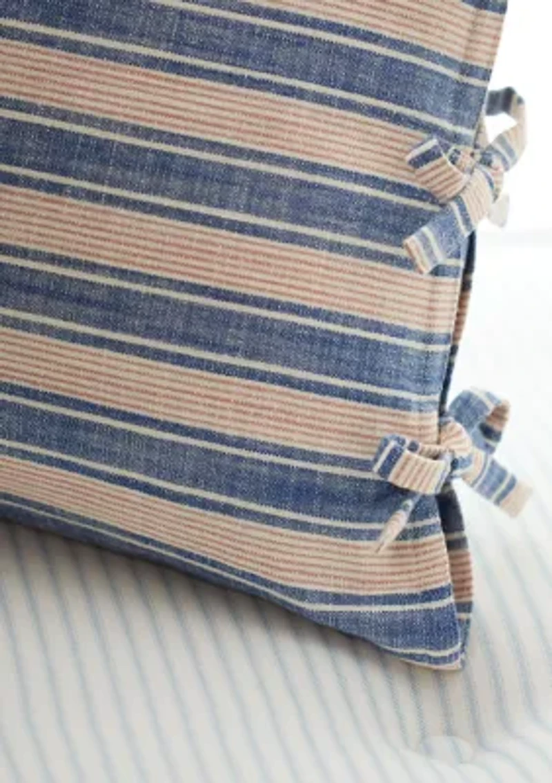 Brenna Striped Throw Pillow