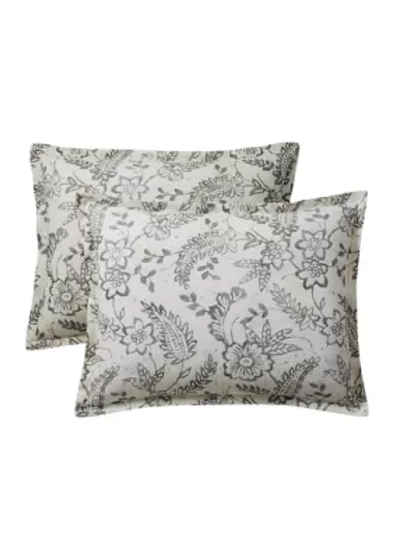 Sara Floral Paisley King Comforter Set