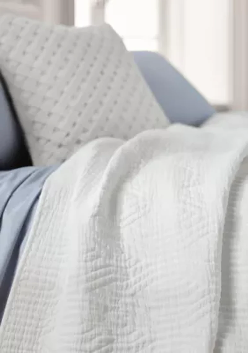Wiley Cotton Jacquard King Quilt