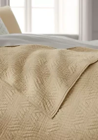 Wiley Cotton Jacquard King Quilt