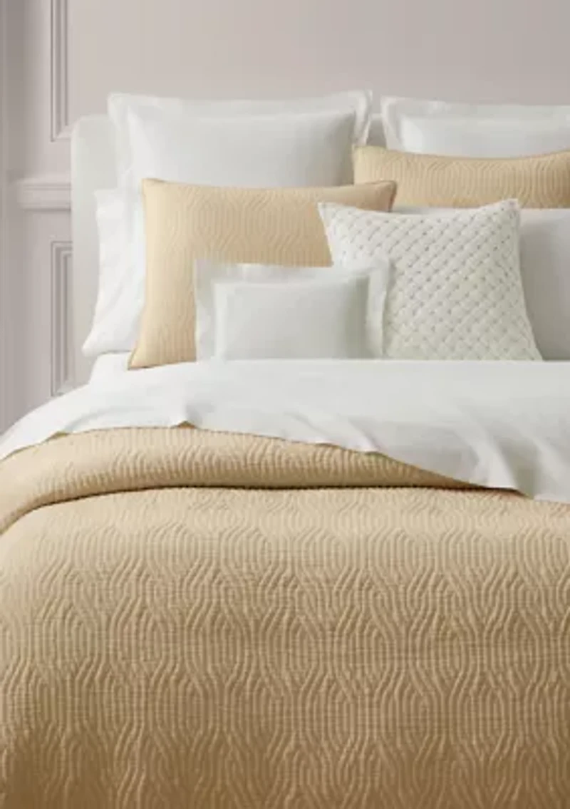 Wiley Cotton Jacquard King Quilt
