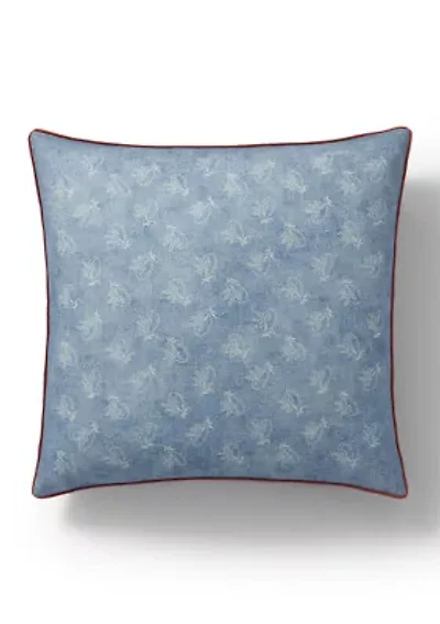 Fenwick Floral Cotton Throw Pillow