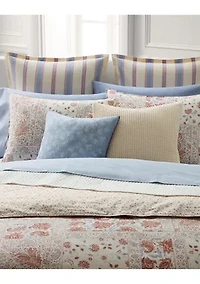 Fenwick Floral Cotton Throw Pillow