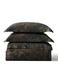 Henry Cotton Sateen Reversible Duvet Cover Set