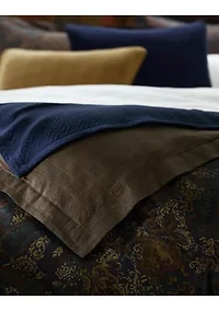 Henry Cotton Sateen Reversible Duvet Cover Set