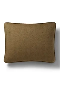 Norris Soft Cotton-and-Wool Throw Pillow