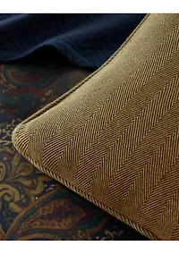 Norris Soft Cotton-and-Wool Throw Pillow