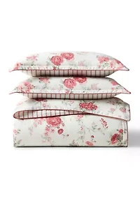 Sofia Cotton Sateen Duvet Cover Set