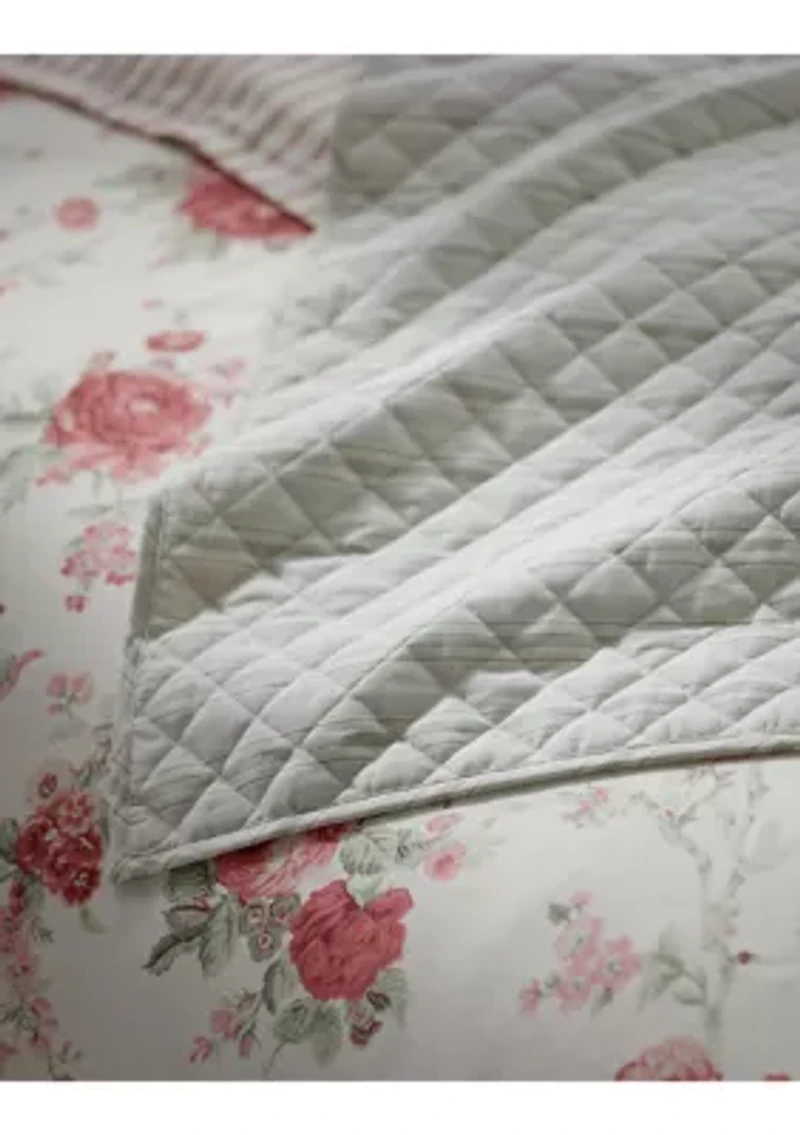 Maren Cotton Diamond-Stitch Quilt