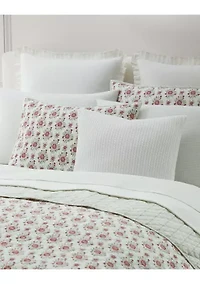 Maren Cotton Diamond-Stitch Sham