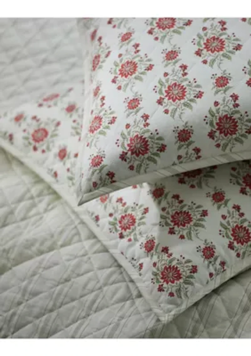 Maren Cotton Diamond-Stitch Sham