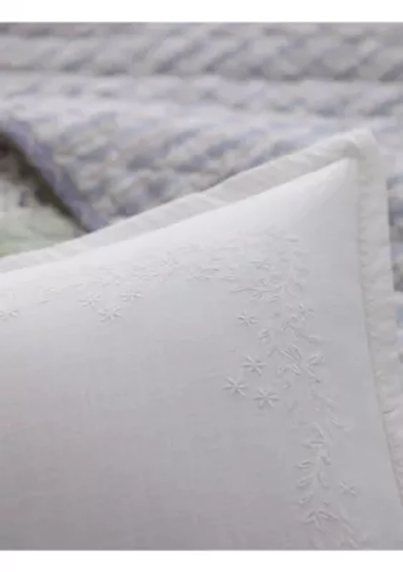 Somersby Embroidered Throw Pillow
