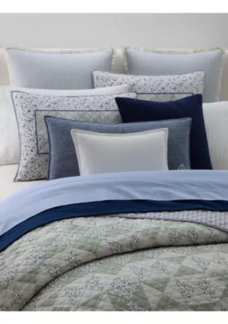 Somersby Embroidered Throw Pillow