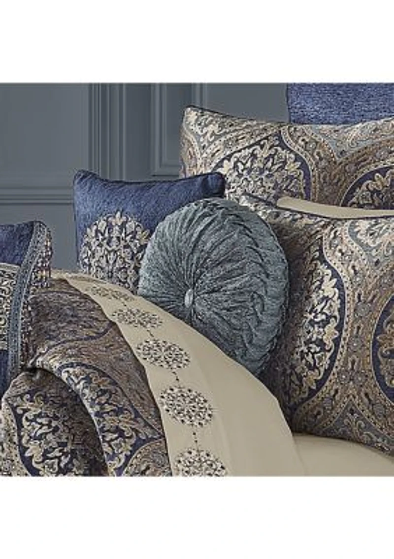 Botticelli Tufted Round Decorative Throw Pillow