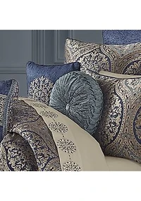 Botticelli Tufted Round Decorative Throw Pillow