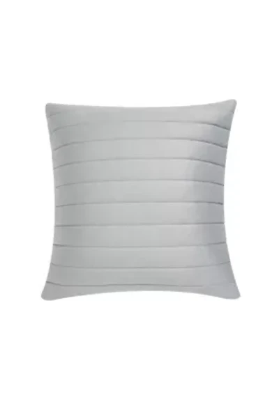 Valencia 20" Square Quilted Decorative Throw Pillow