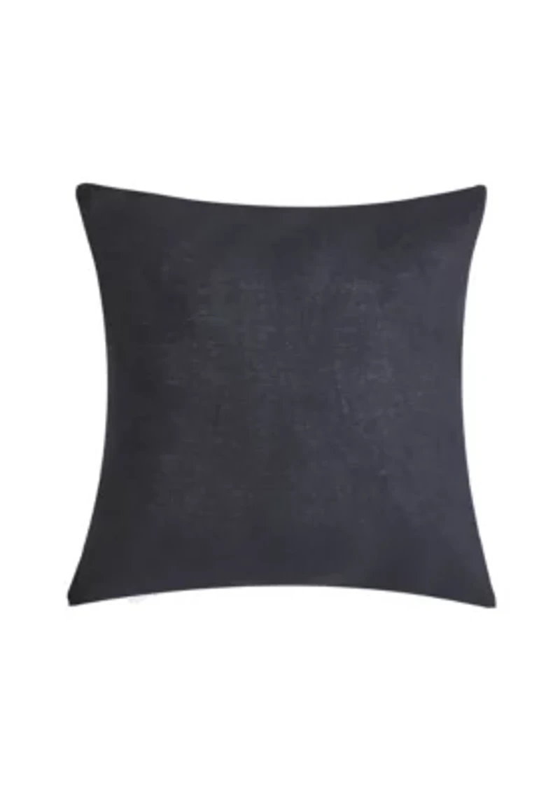 Valencia 20" Square Quilted Decorative Throw Pillow