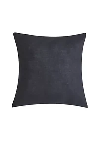 Valencia 20" Square Quilted Decorative Throw Pillow