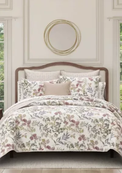 Rosewood 3pc. Quilt Set