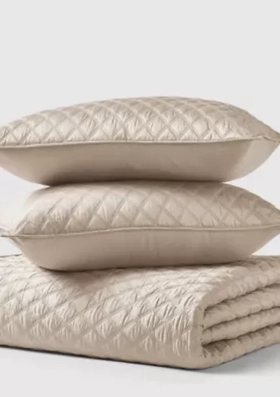 Premier Sateen 3pc. Quilt Set