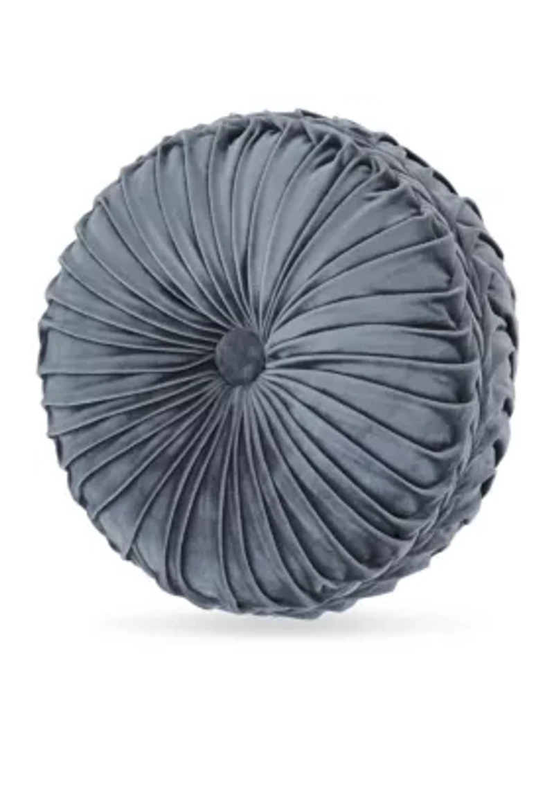 Crystal Palace Tufted Round Decorative Throw Pillow