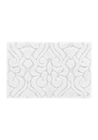 Lombardi Patterned Bath Rug
