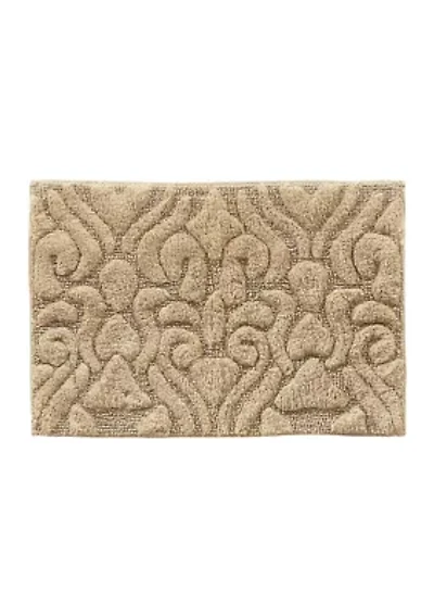 Lombardi Patterned Bath Rug