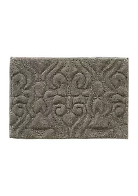 Lombardi Patterned Bath Rug