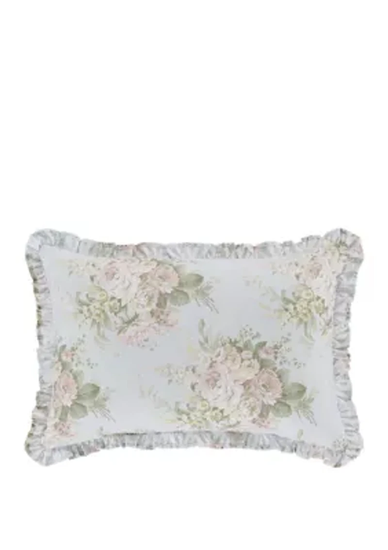 Hilary Blue Boudoir Decorative Throw Pillow
