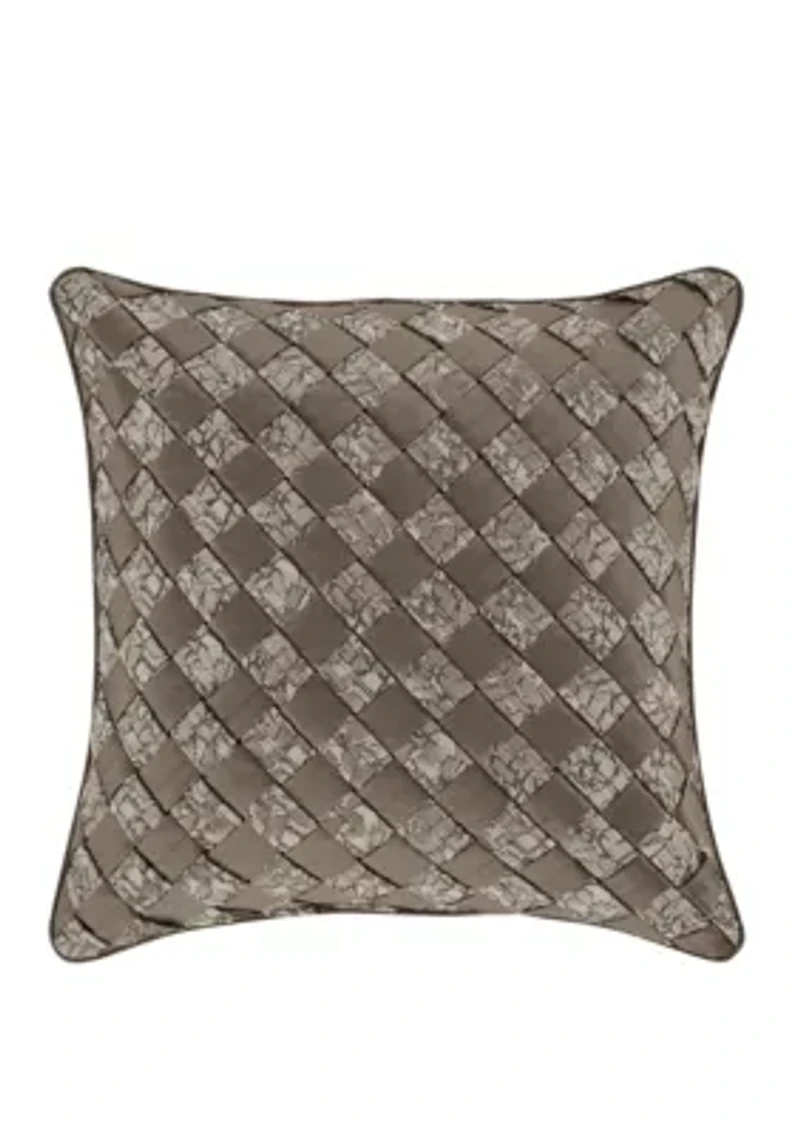 Cracked Ice 18" Square Decorative Throw Pillow