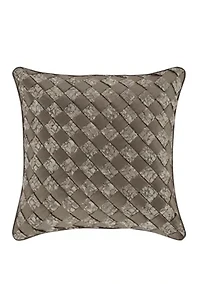 Cracked Ice 18" Square Decorative Throw Pillow