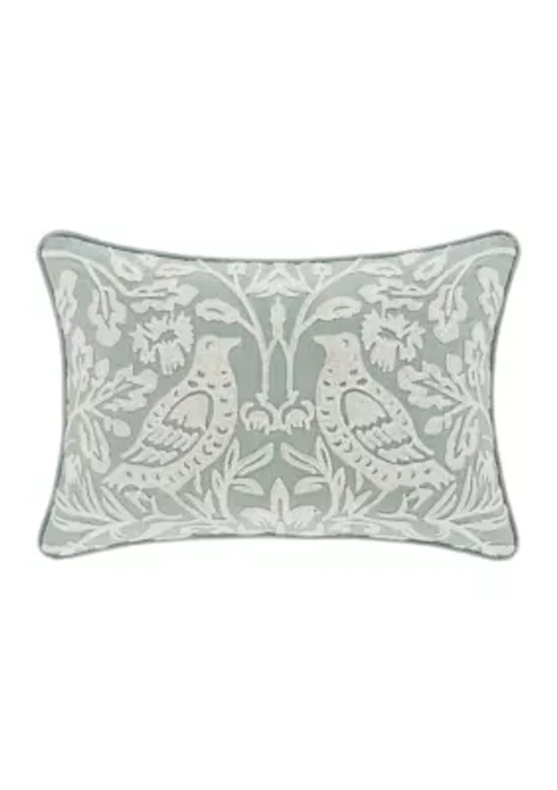 Garden View Boudoir Decorative Throw Pillow