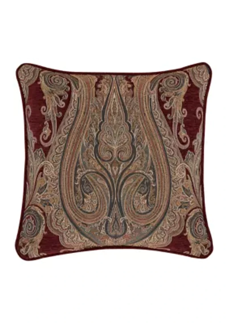 Garnet 20" Square Decorative Throw Pillow
