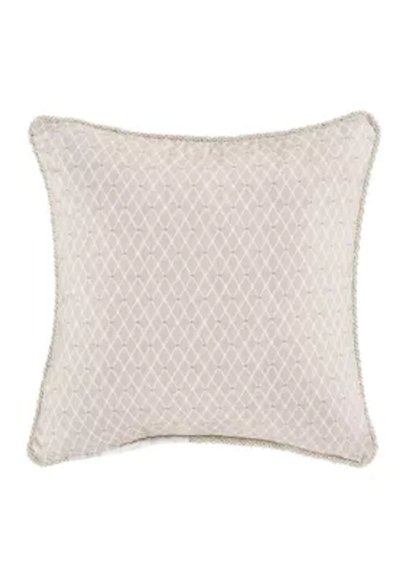 Chardonnay 16" Square Decorative Throw Pillow