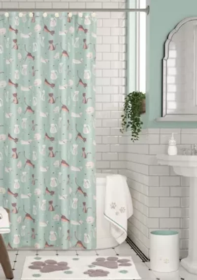 Dogs & Cats Shower Curtain