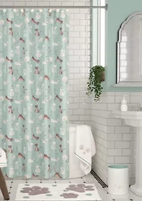 Dogs & Cats Shower Curtain