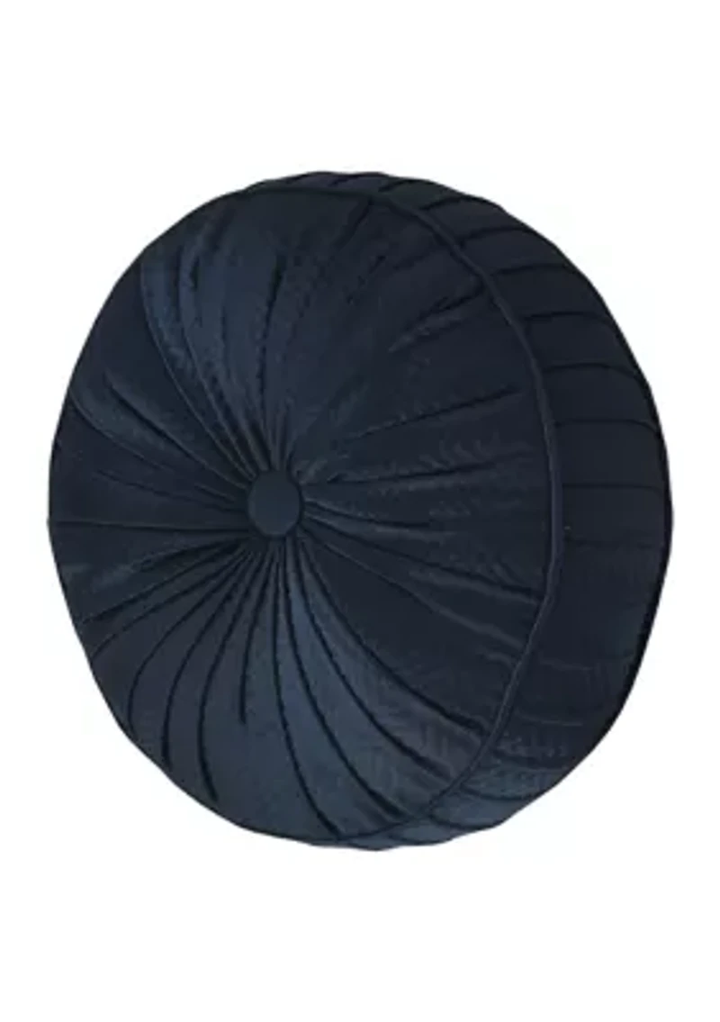 Monte Carlo Tufted Round Decorative Throw Pillow