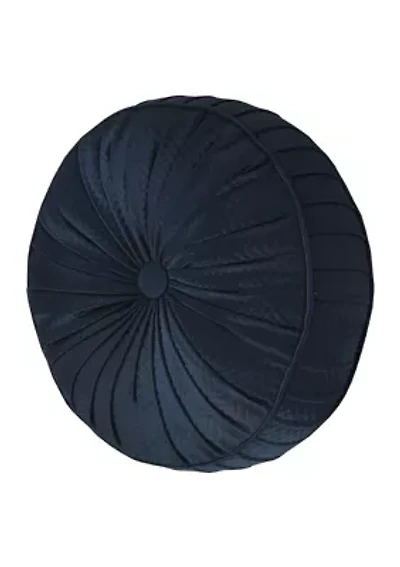 Monte Carlo Tufted Round Decorative Throw Pillow