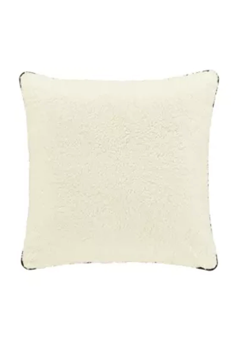 Christopher Plaid Euro Sham