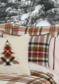 Christopher Plaid Euro Sham