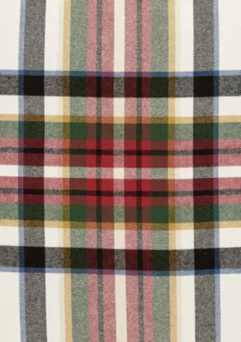 Christopher Plaid Euro Sham