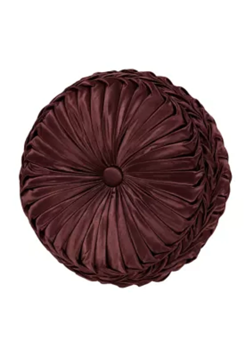 La Boheme Tufted Round Decorative Throw Pillow