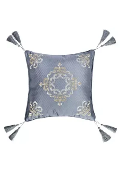 Dicaprio 18" Square Embellished Decorative Throw Pillow