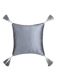 Dicaprio 18" Square Embellished Decorative Throw Pillow
