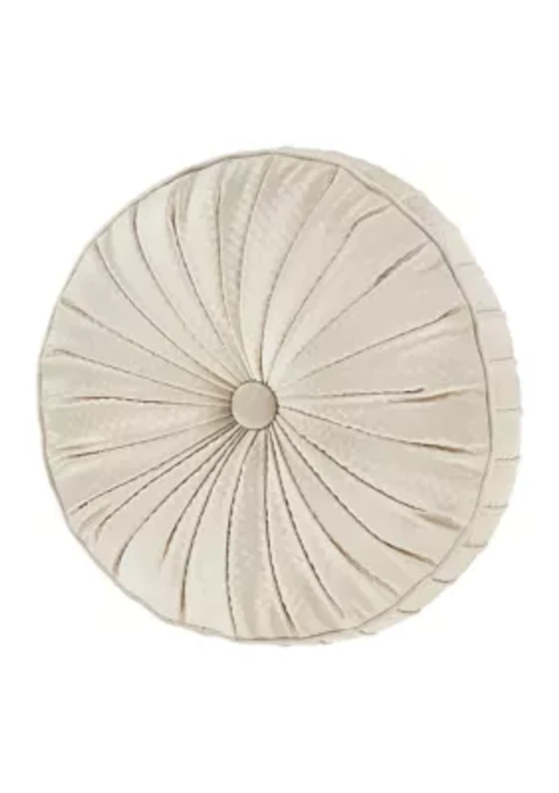 Villanova Tufted Round Decorative Throw Pillow