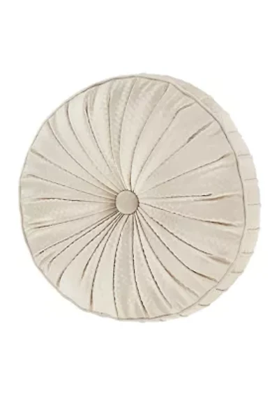 Villanova Tufted Round Decorative Throw Pillow